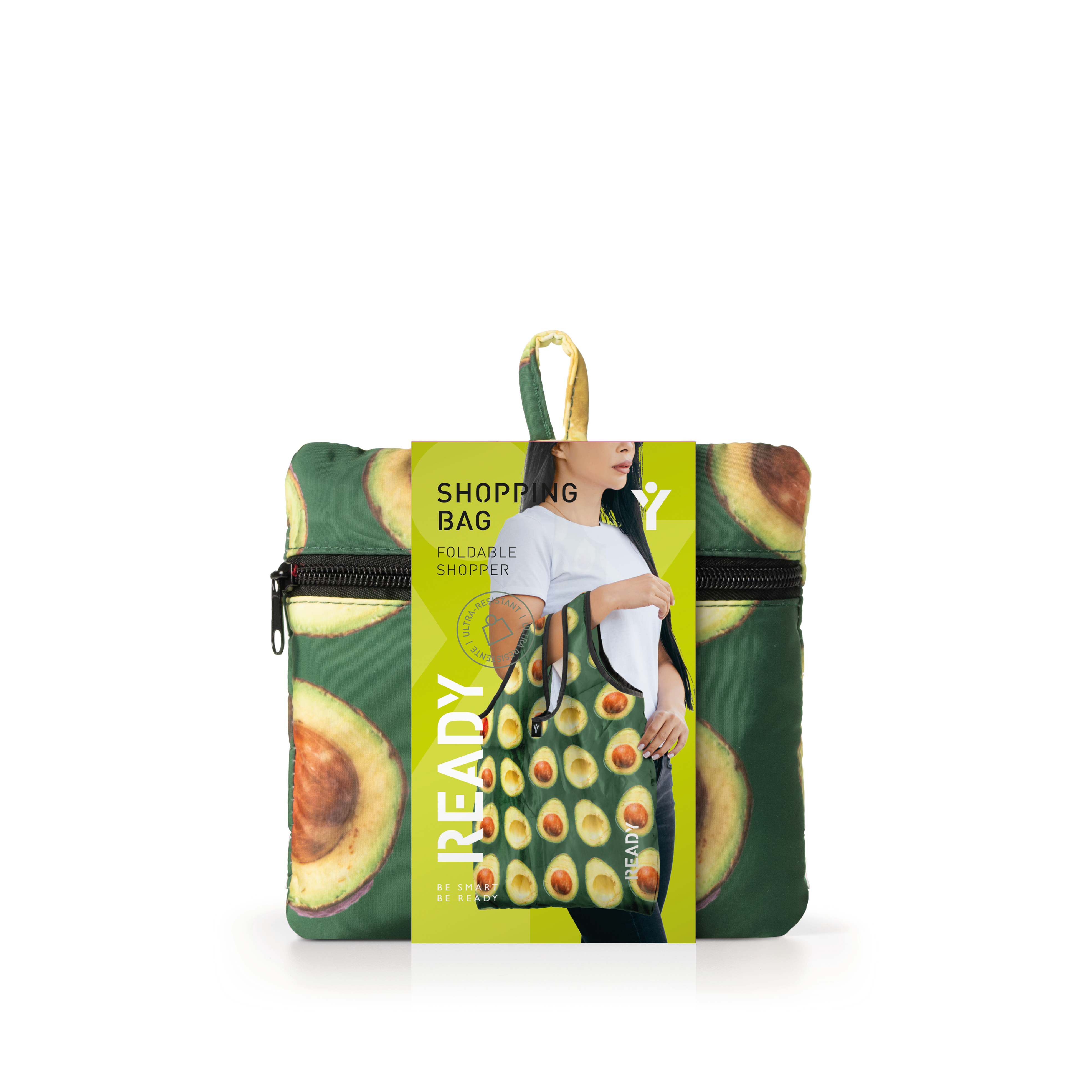 Shopper Ripiegabile Ready Fruggy - Avocado