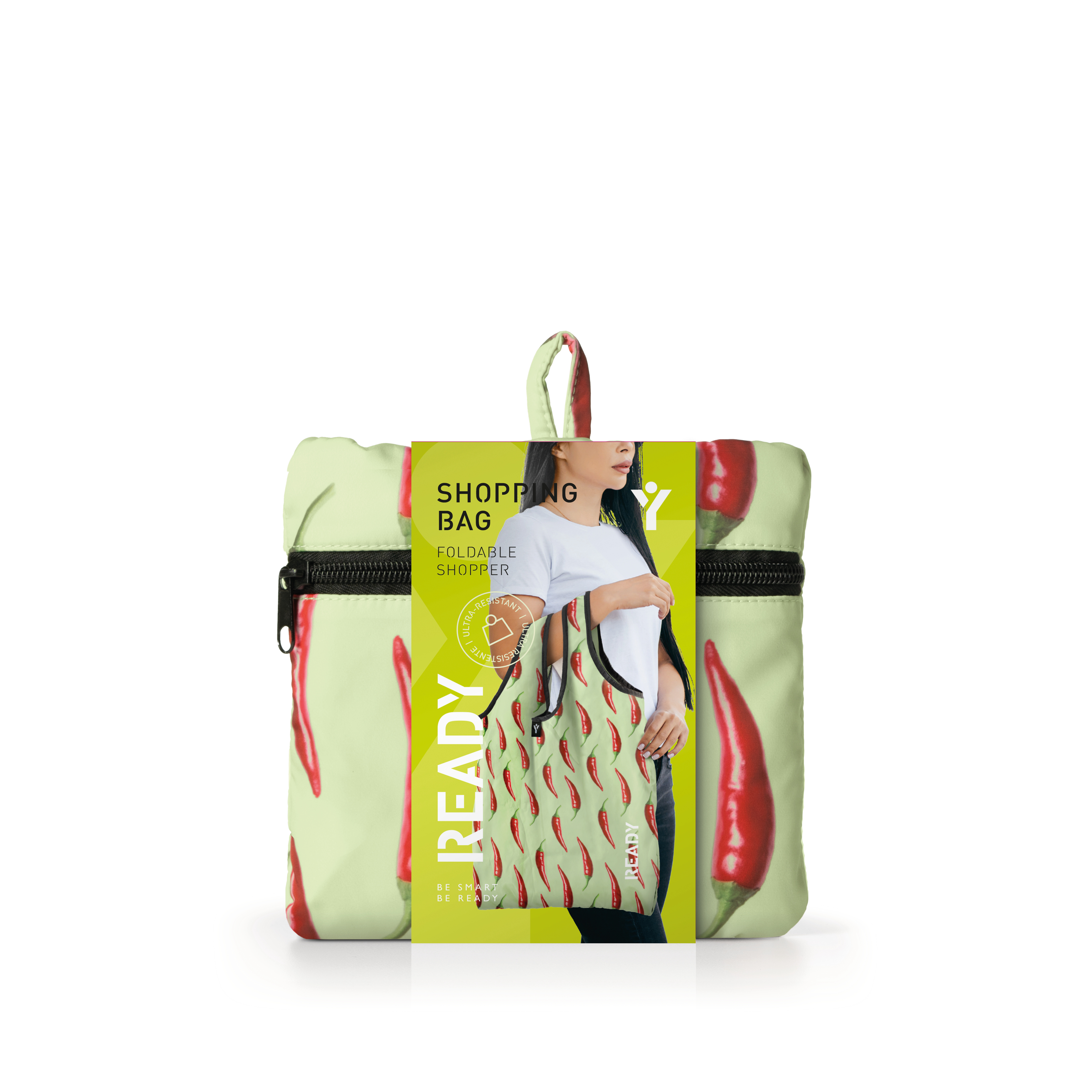 Shopper Ripiegabile Ready Fruggy - Peperoncino