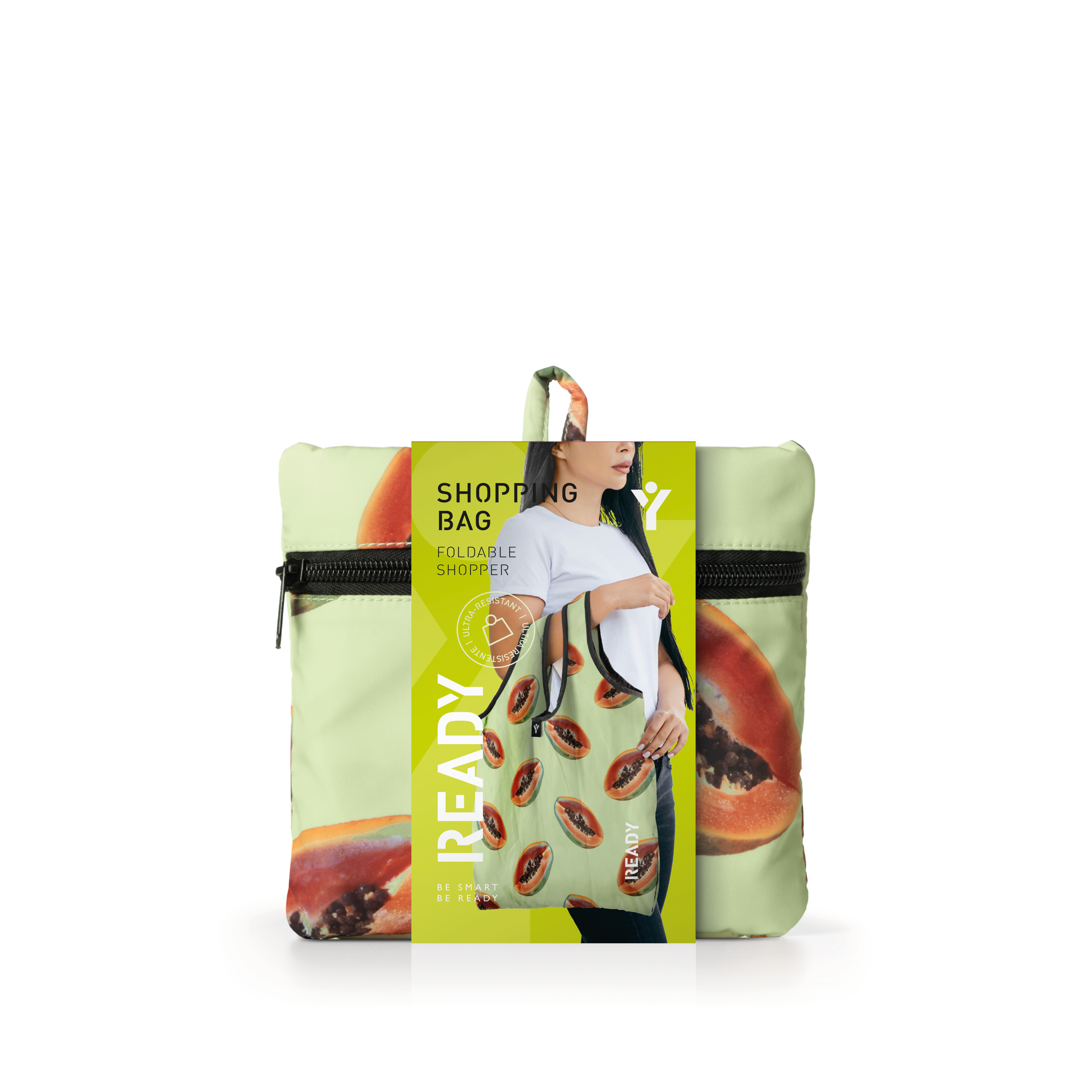 Shopper Ripiegabile Ready Fruggy - Papaya