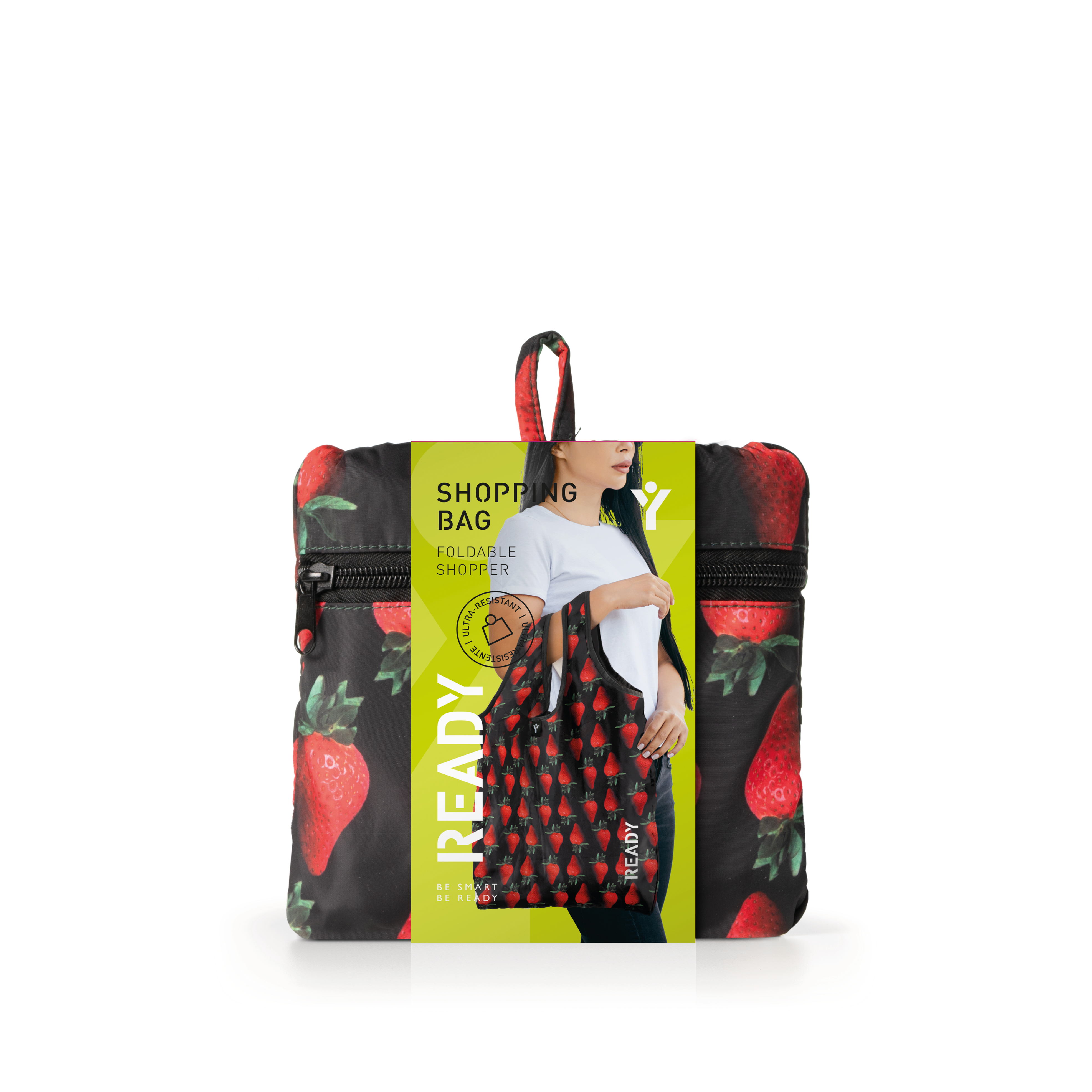 Shopper Ripiegabile Ready Fruggy - Fragola