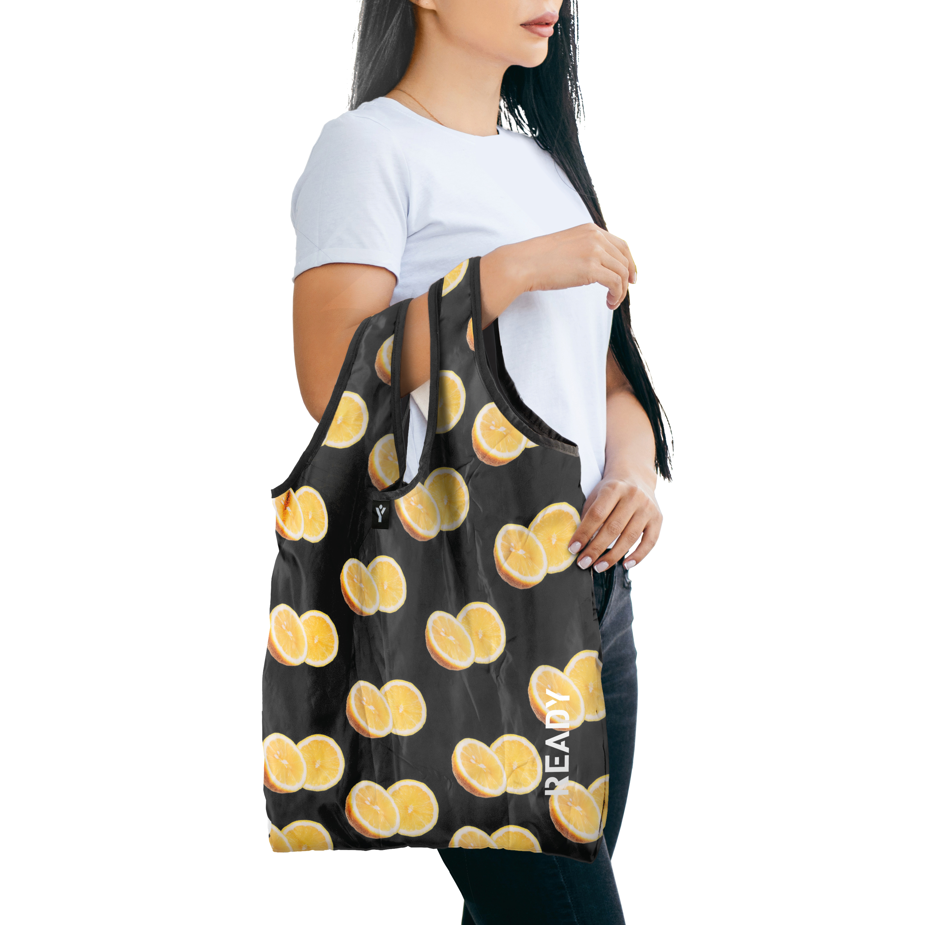 Shopper Ripiegabile Ready Fruggy - Limone