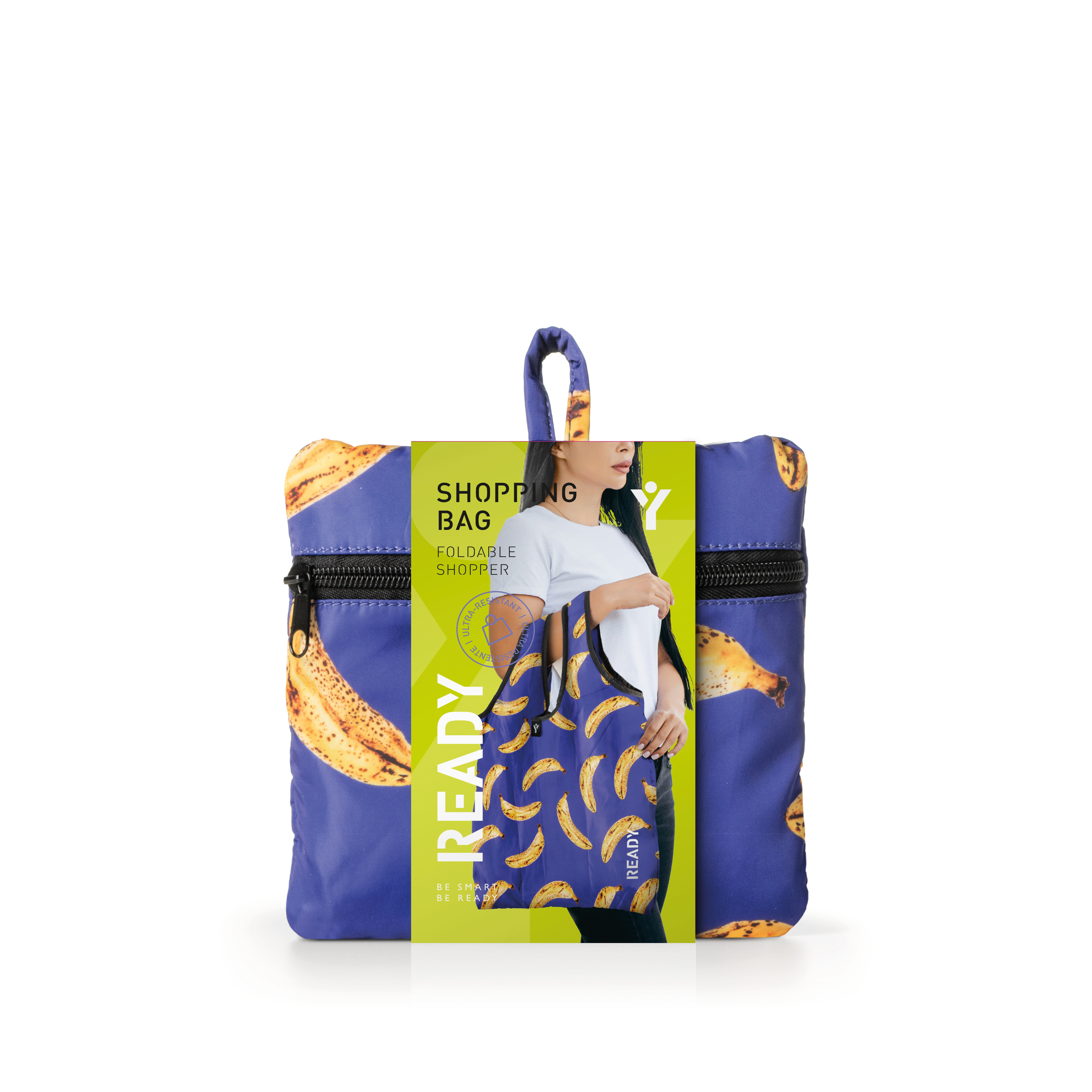 Shopper Ripiegabile Ready Fruggy - Banana