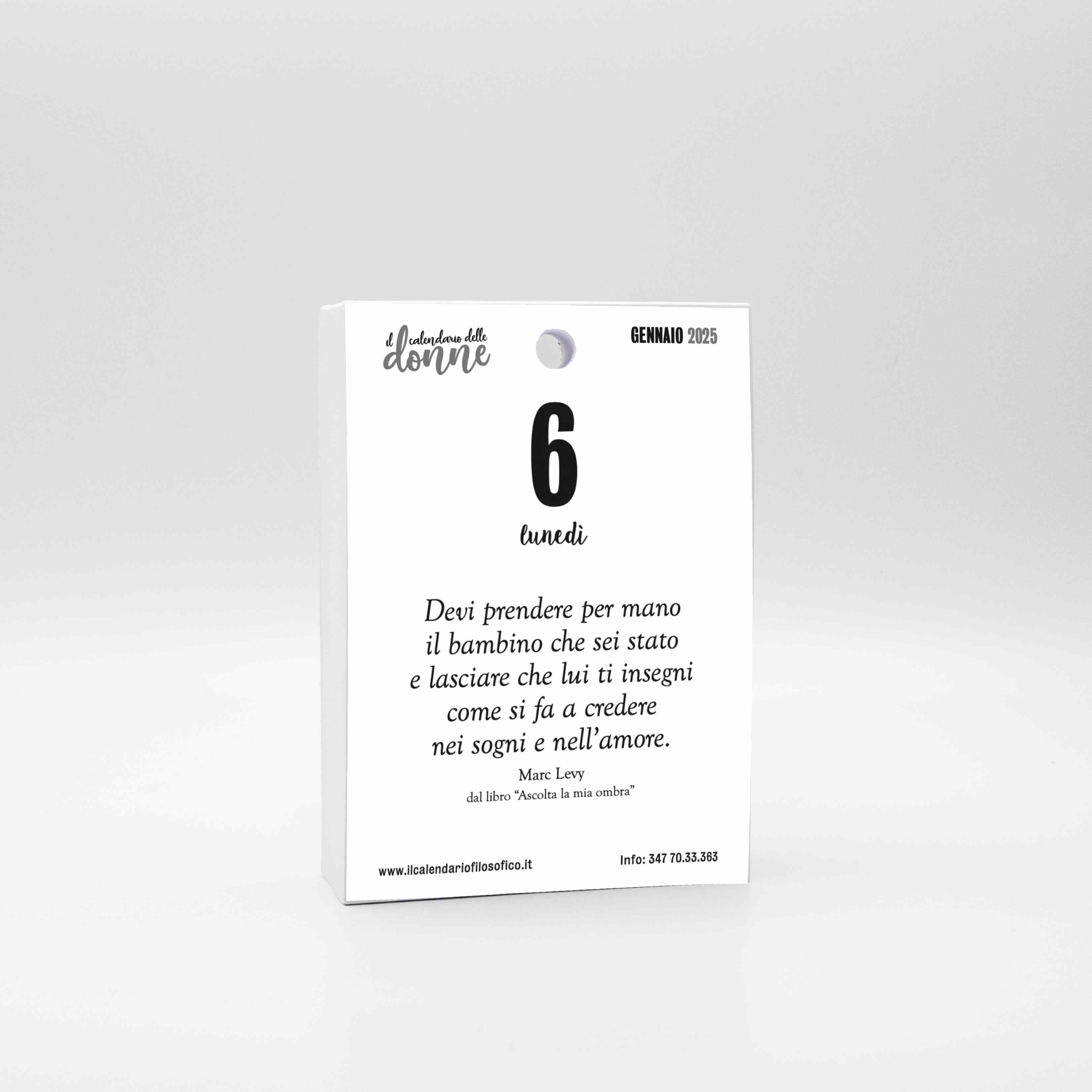 Ricarica Calendario Filosofico Donne 10x14 cm