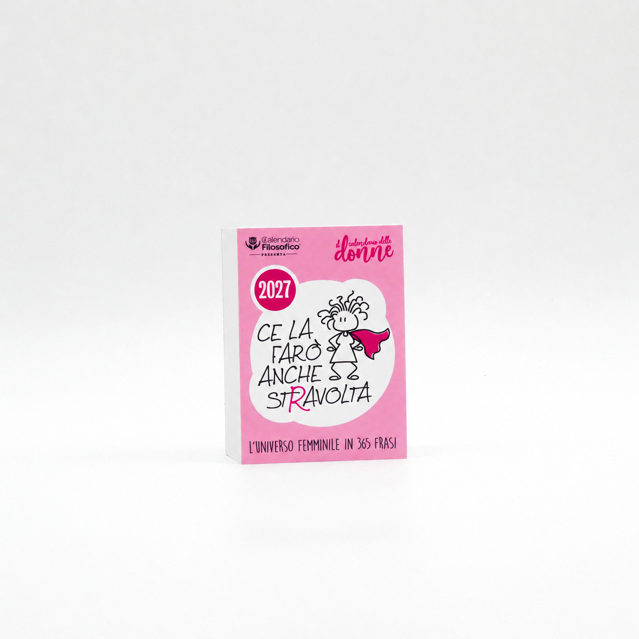 Calendario Filosofico A8 Mignon Donne 5,2x7,2 cm con Alette senza Supporto