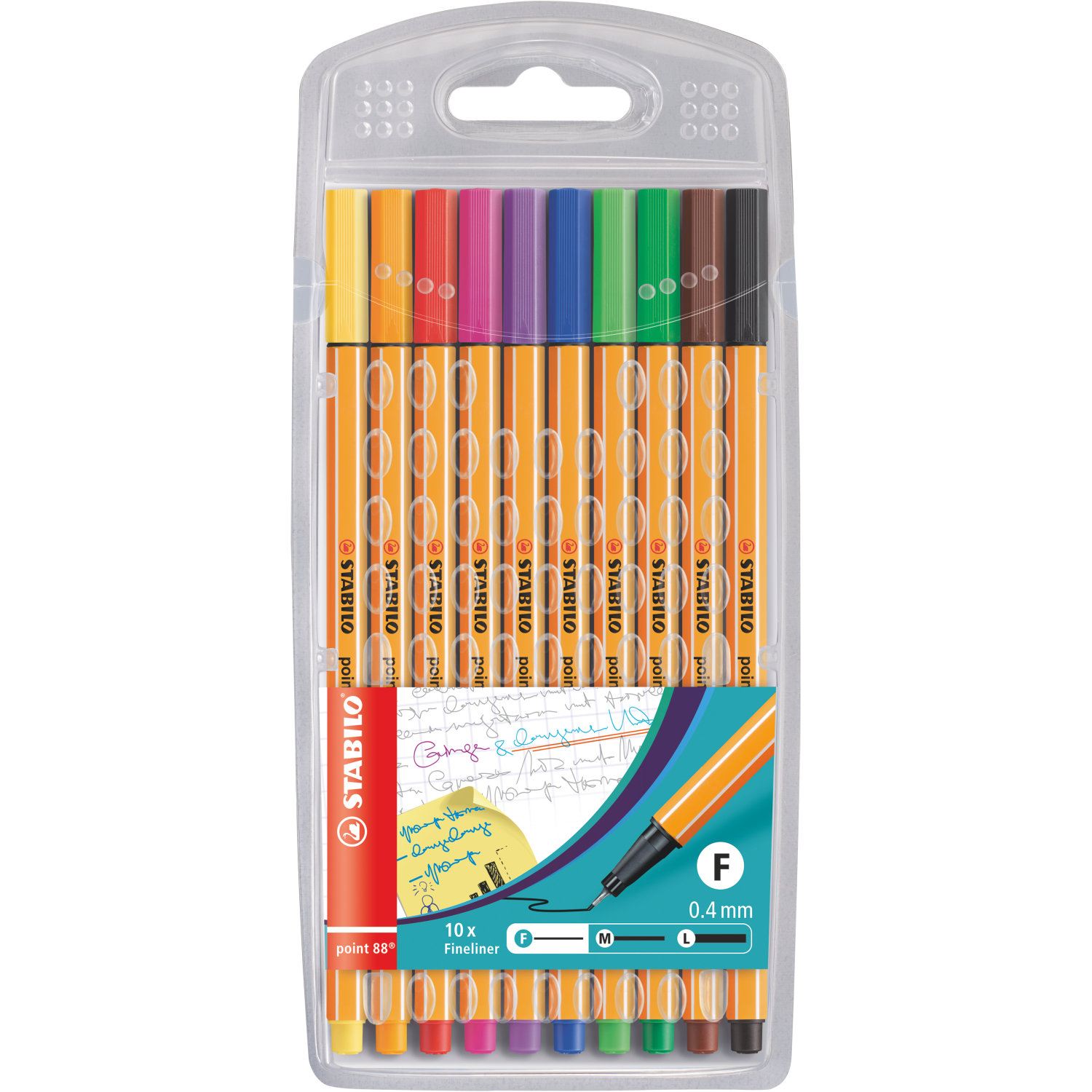 penna-pennarello punta fineliner STABILO