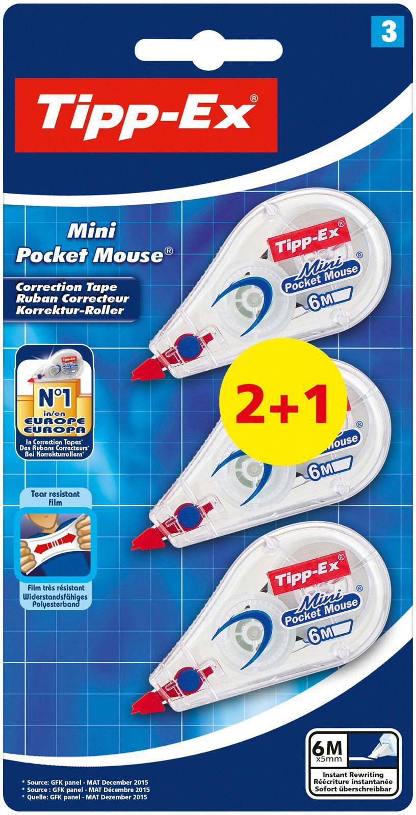 POCKET MOUSE DECORS CORRETTORE BLISTER 2+1