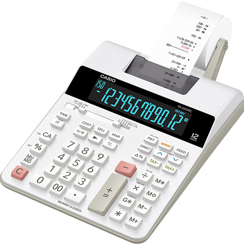 calcolatrice scrivente CASIO