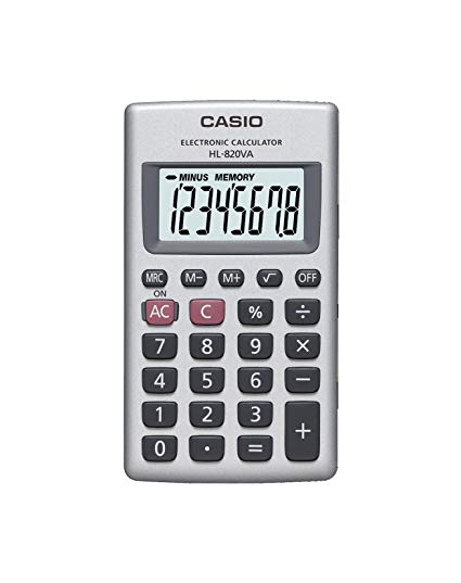 calcolatrice tascabile CASIO