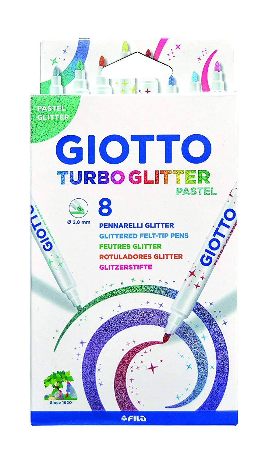 pennarello turbo glitter GIOTTO FILA