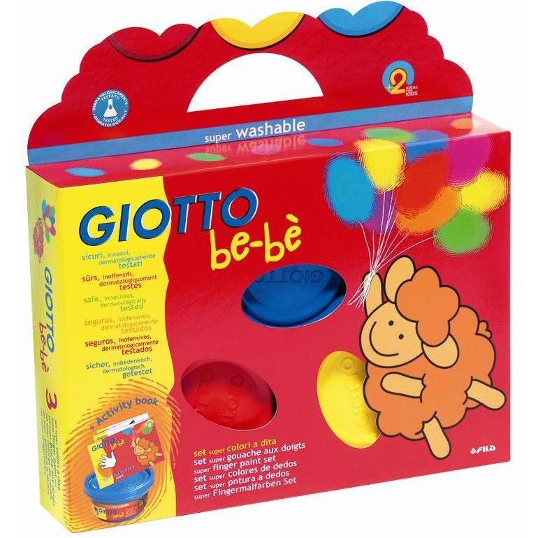 colori a dita GIOTTO BE-BE FILA