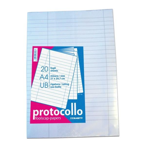 carta protocollo BLASETTI
