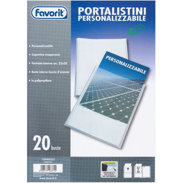 portalistino personalizzabile FAVORIT