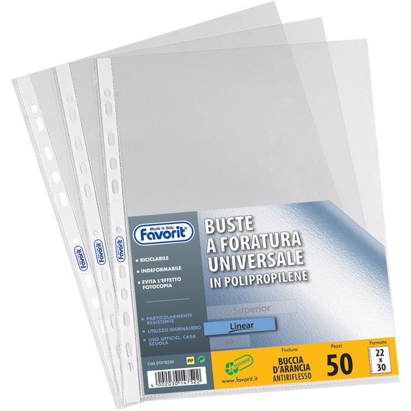 busta foratura universale FAVORIT