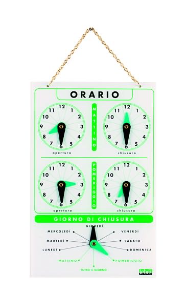 cartello orologio LEBEZ - NIJI