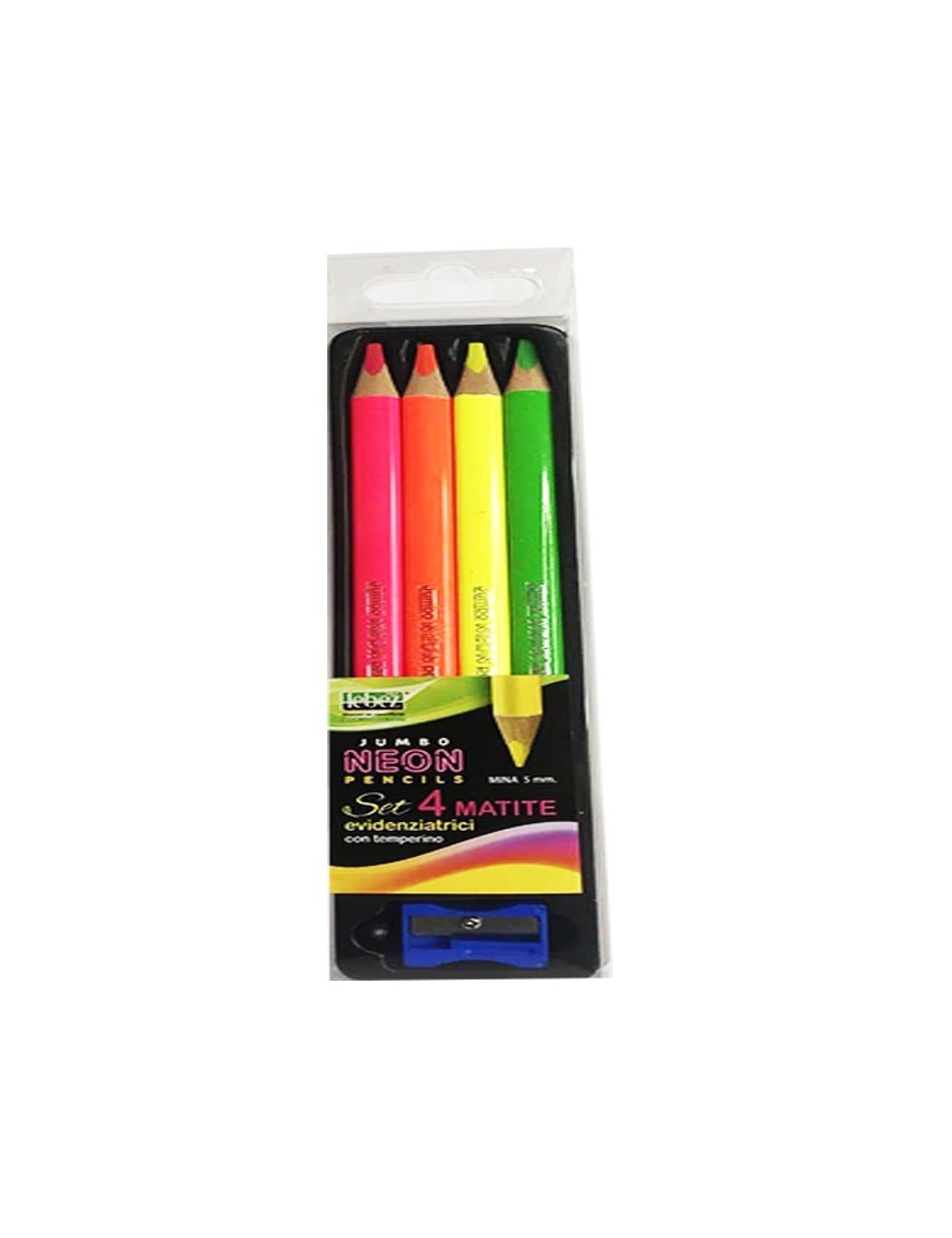 matita evidenziatore con temperino LEBEZ-NIJI