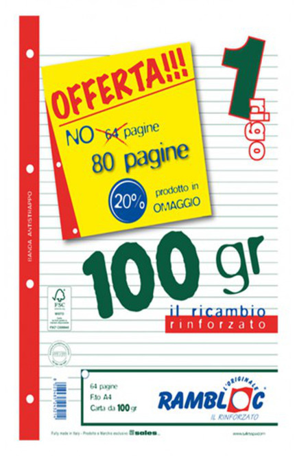 ricambio rinforzato RAMBLOC