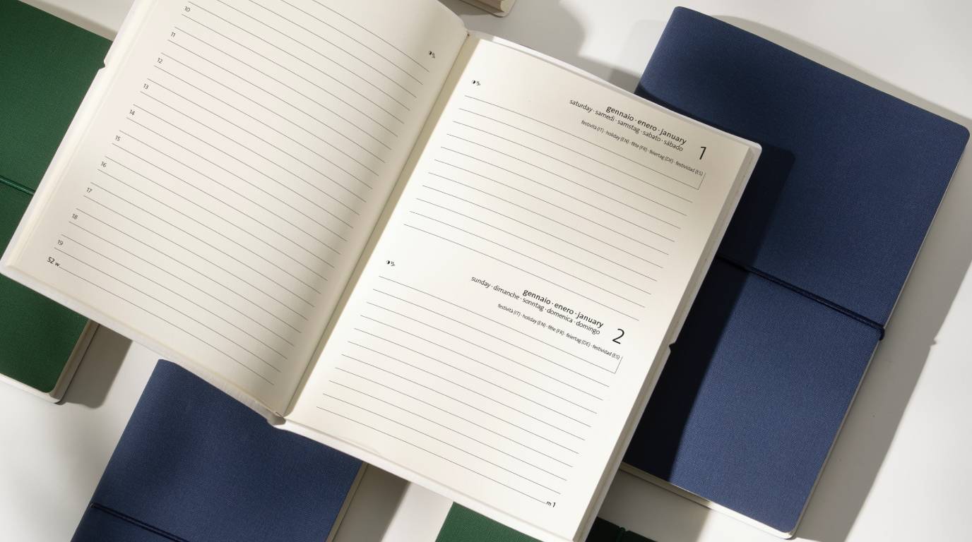 Agende e taccuini per ogni giorno